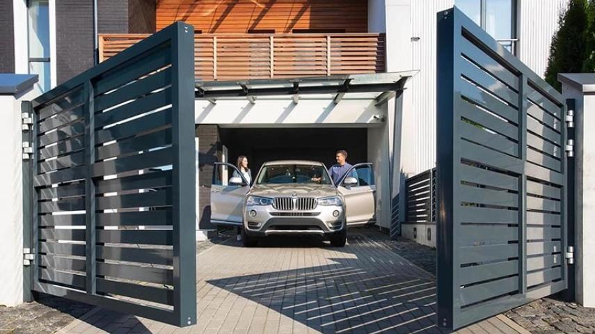 распашные ворота в Нарткале